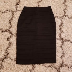Express Black Pencil Skirt